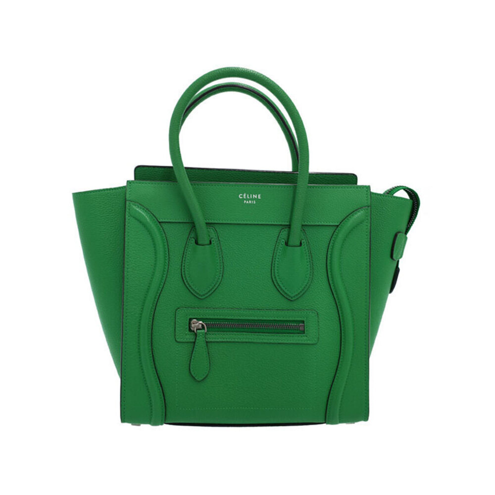 Celine Logo Shopper Tote Luggage Handbag - Picture 2 of 9